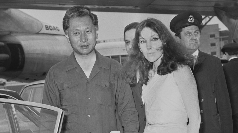 Palden Thondup Namgyal and Hope Cooke in 1968