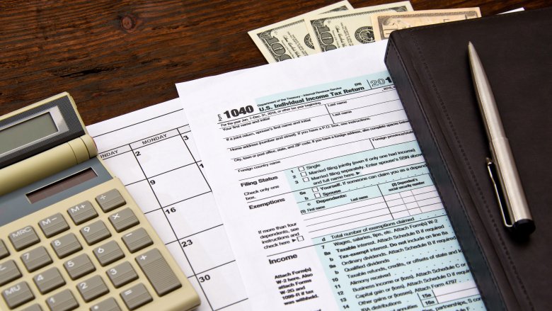 tax return, money