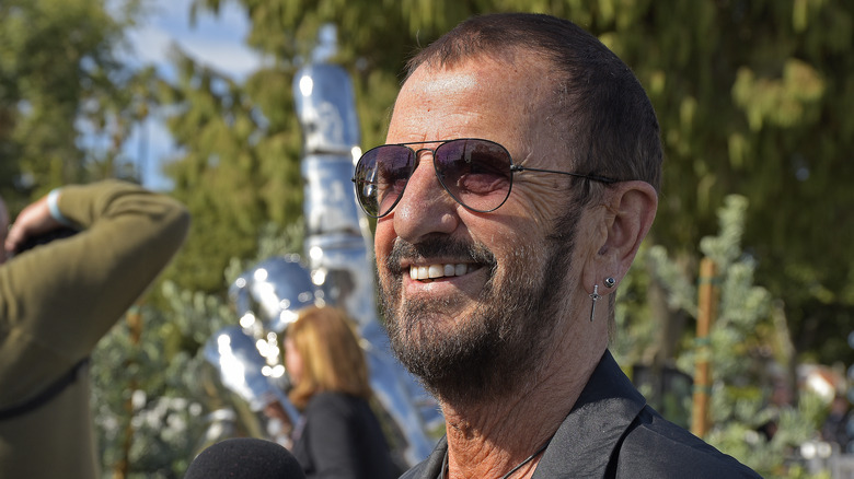 Ringo Starr smiling