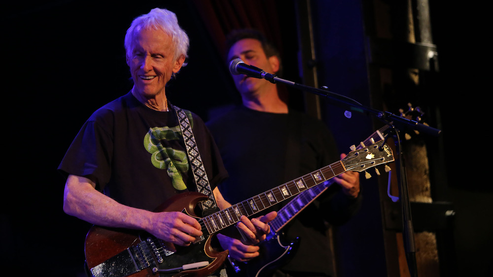 Robby Krieger on stage