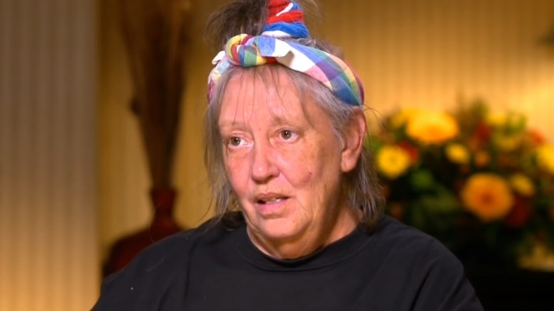Shelley Duvall staring