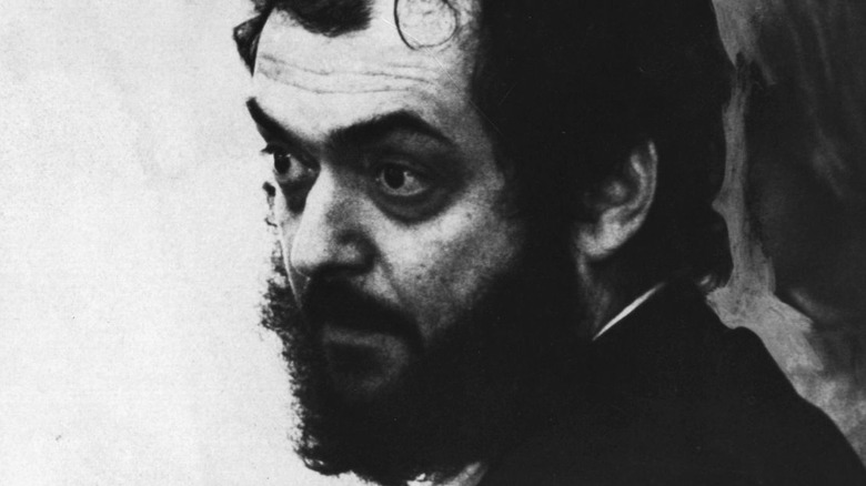 Stanley Kubrick at work