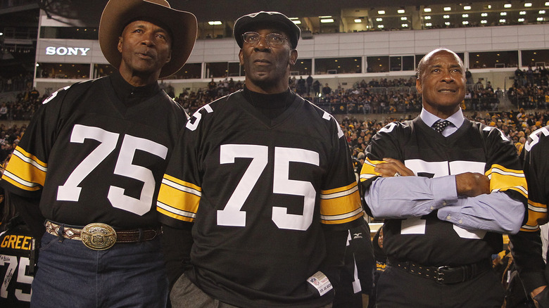 mel blount john stallworth lynn swann steelers players