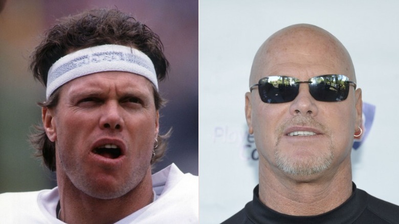 Jim McMahon '85 bears and posing