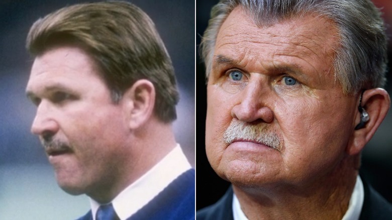 Mike Ditka '85 bears and posing