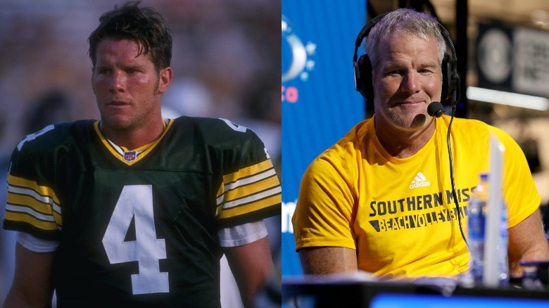 brett favre 1996 and present