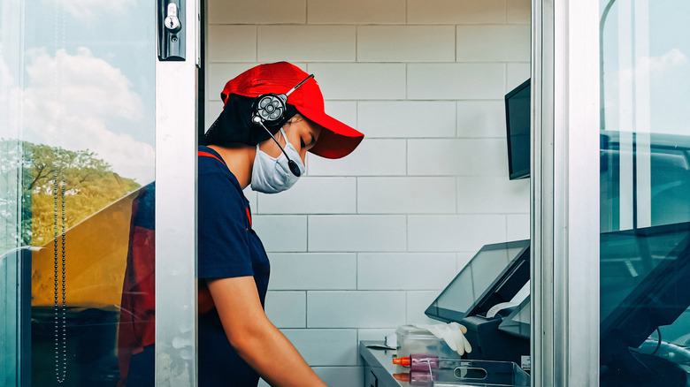 Drive-Thru Window worker