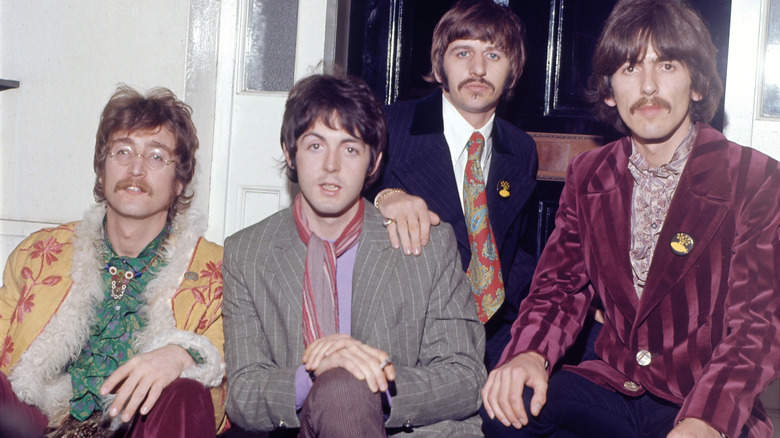 The Beatles late 1960s publicity shot