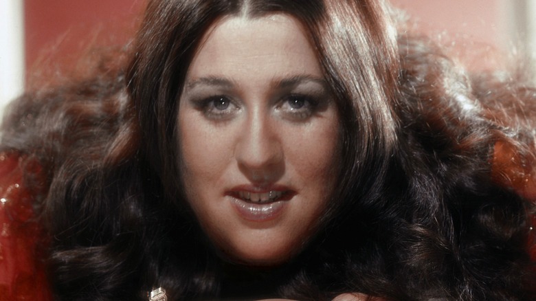 Cass Elliot staring at camera