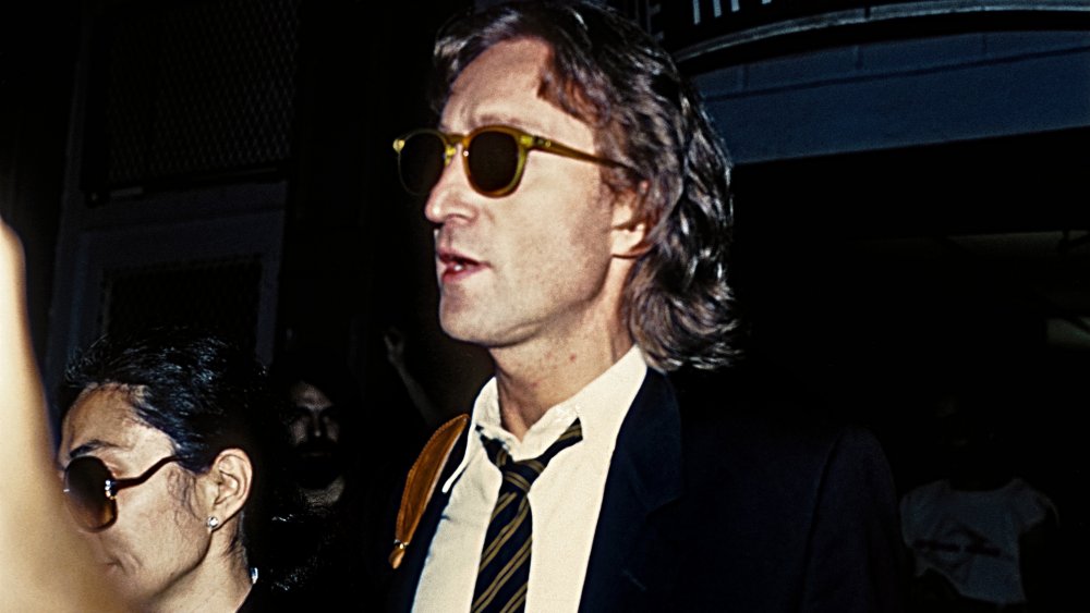 John Lennon and Yoko Ono in New York