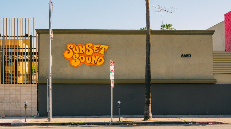 Exterior shot of Sunset Sound studios
