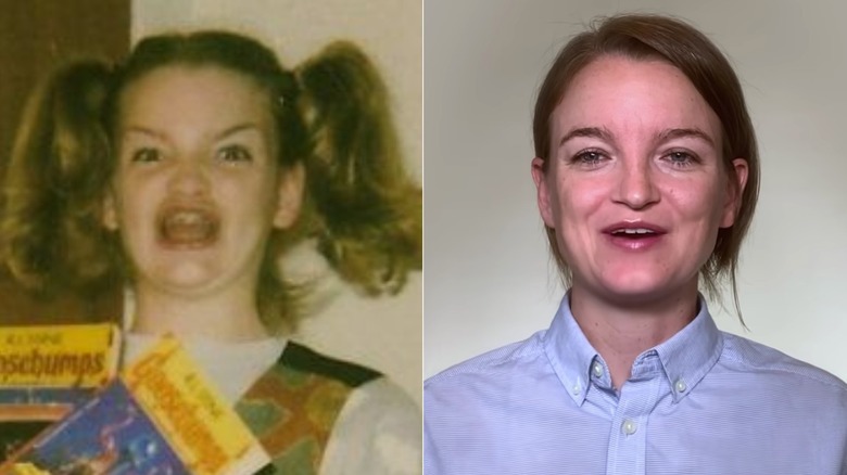 Maggie Goldenburger then and now