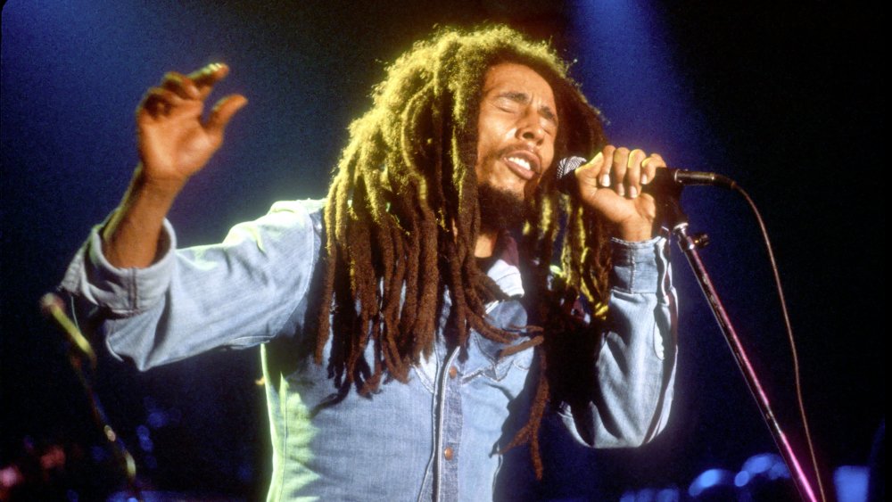 Bob Marley singing