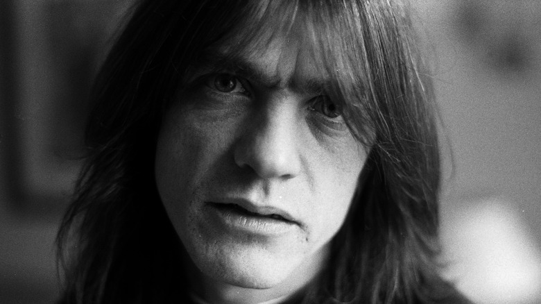 Malcolm Young poses for portrait