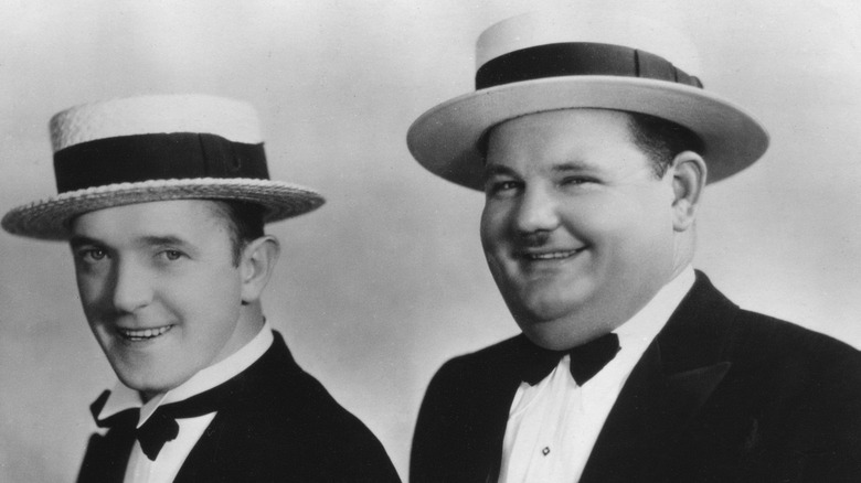 Stan Laurel and Oliver Hardy