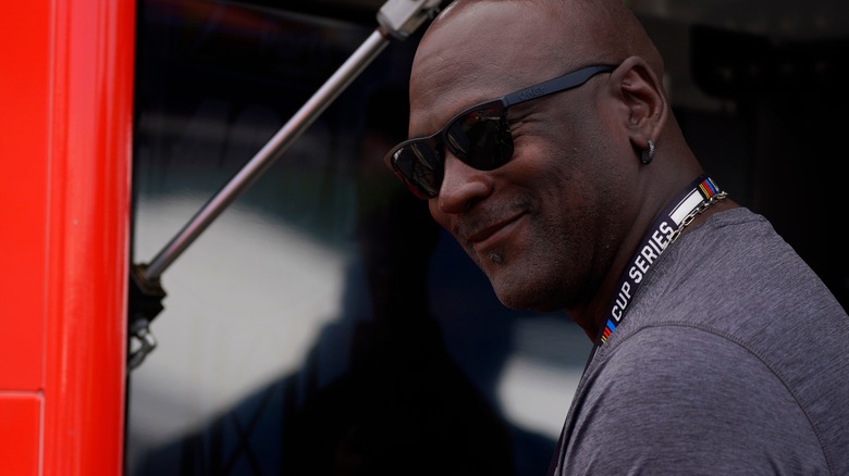 Michael Jordan in Richmond, VA, in 2022