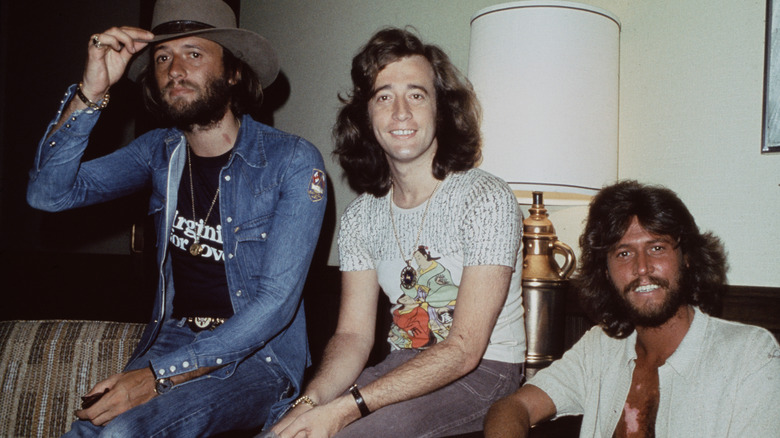 Gibb brothers seated