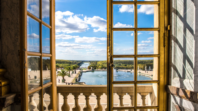 Palace of Versailles window