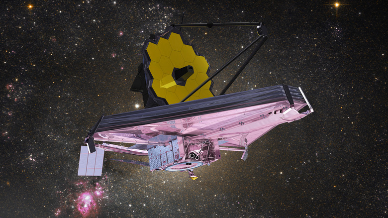 James Webb telescope rendering