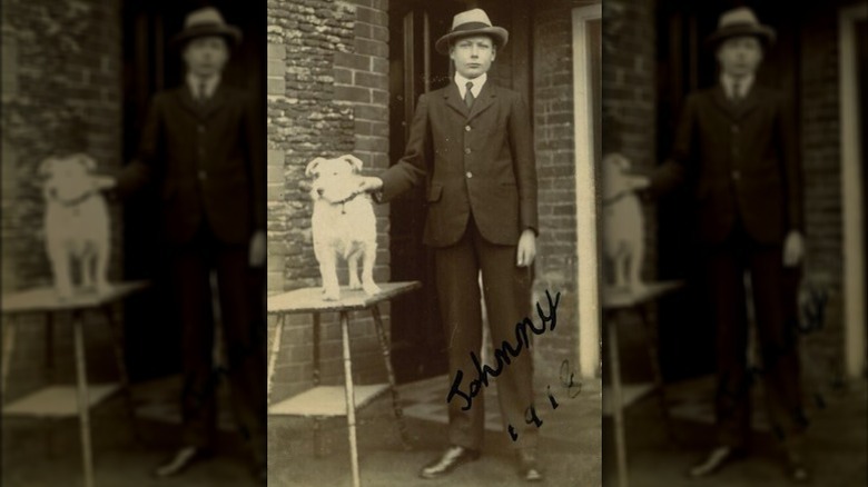 Prince John of the United Kingdom in 1918