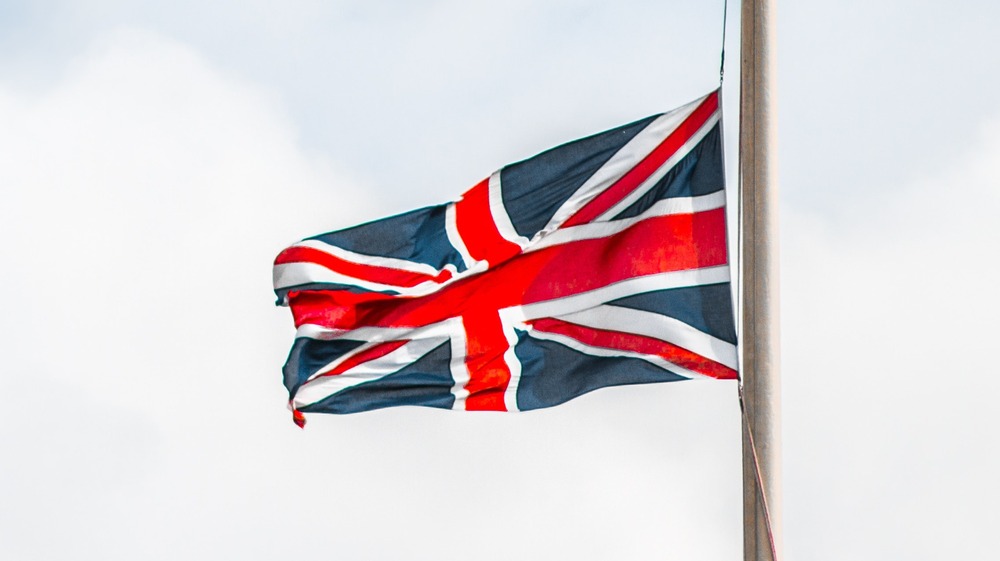 A Union Jack flag