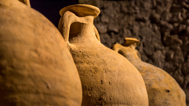 Roman wine jugs 