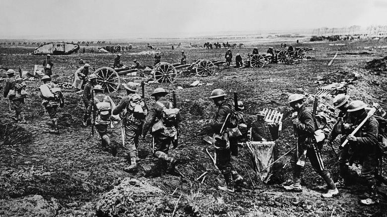 British Soldiers during WWI