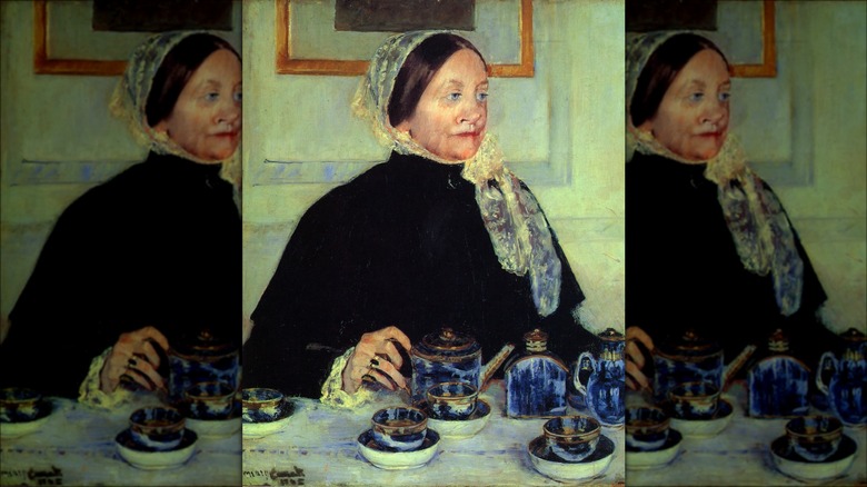 Mary Cassat, Lady at the Tea Table, 1883