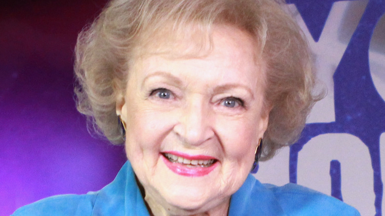 Betty White smiling