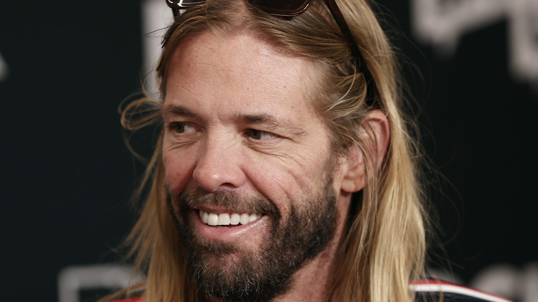 Taylor Hawkins smiling