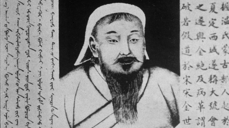 Illustration of Genghis Khan
