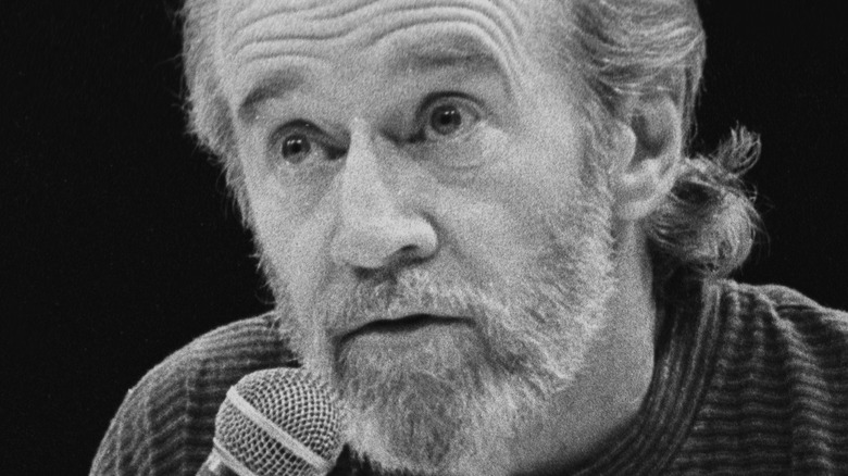 George Carlin microphone