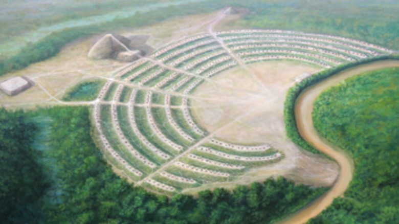 Artist rendition of Monumental Earthworks