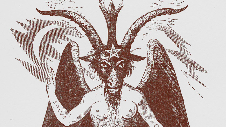 Baphomet illustration Eliphas Levi