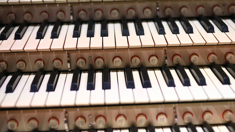 organ keys