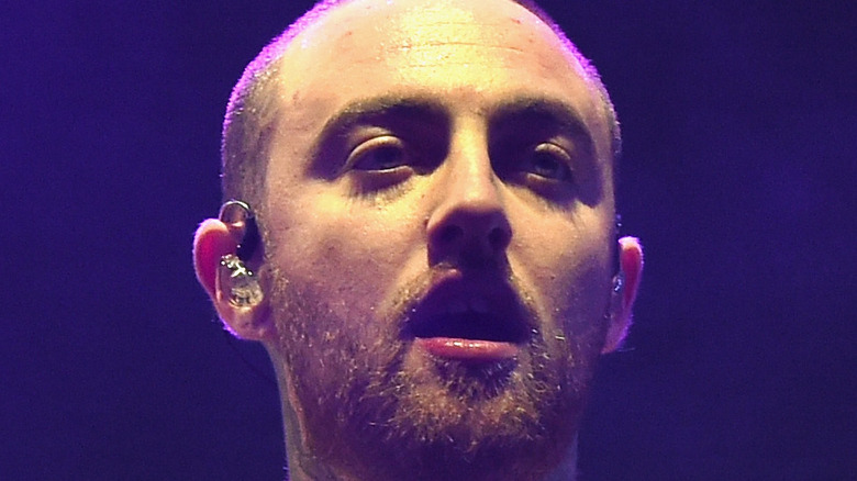 Mac Miller performing