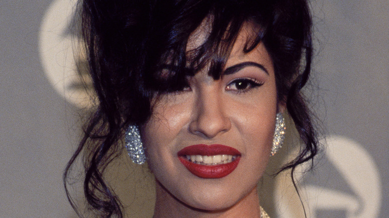 Selena Quintanilla smiling