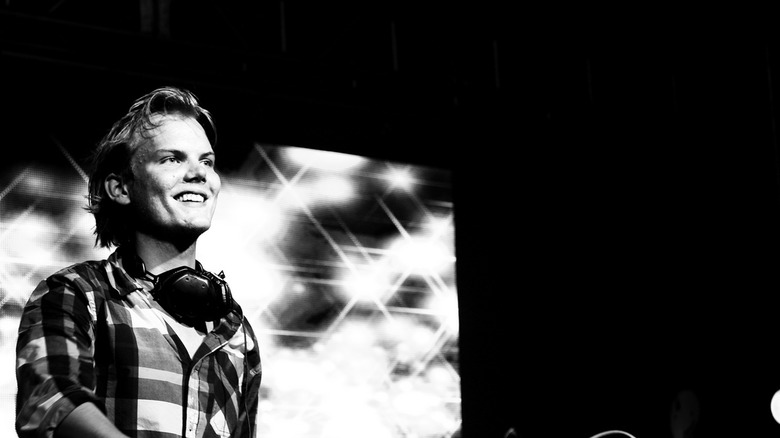 Avicii smiling