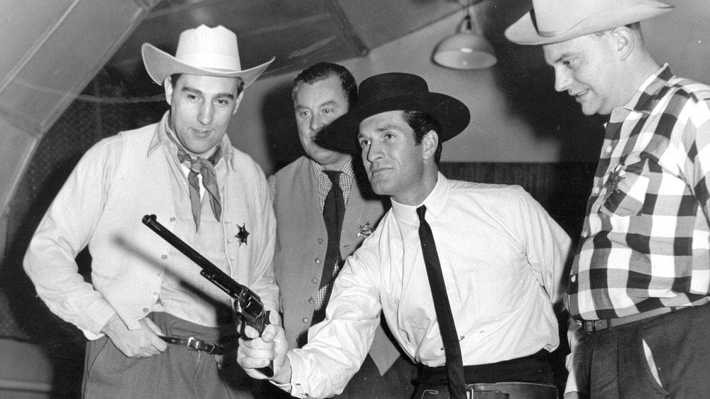 O'Brian with Buntline Special