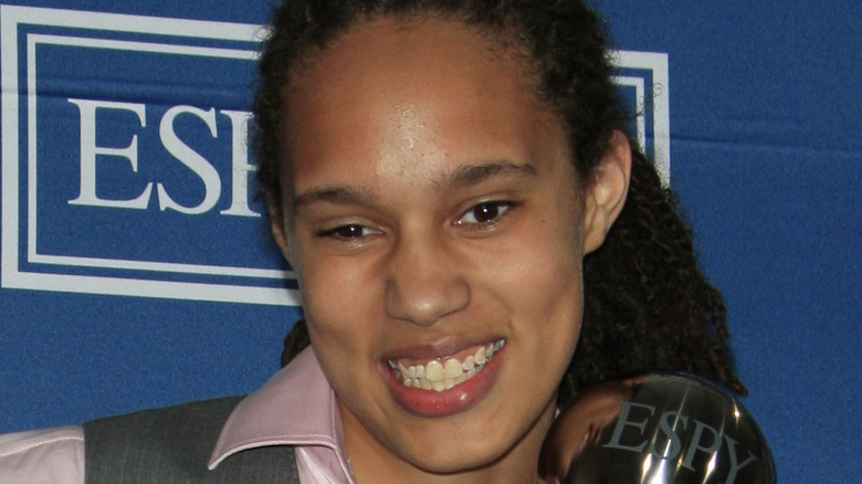 Brittney Griner smiling