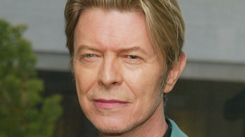 David Bowie smouldering