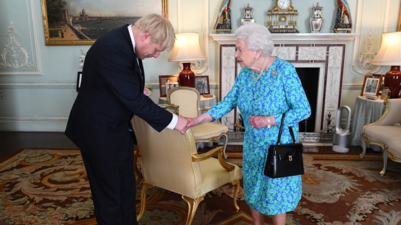 Boris Johnson and Queen Elizabeth