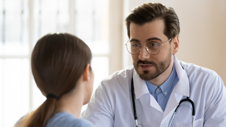 doctor with his patient