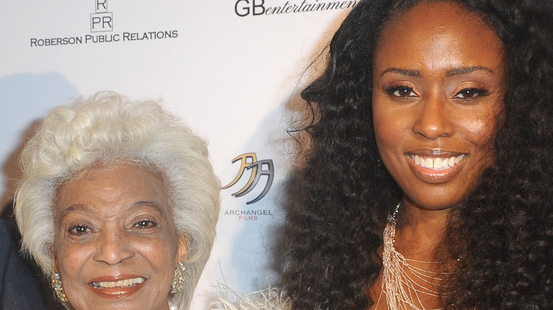 Nichelle Nichols and Angelique Fawcette