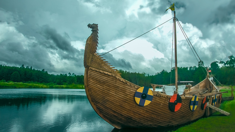 Viking longboat