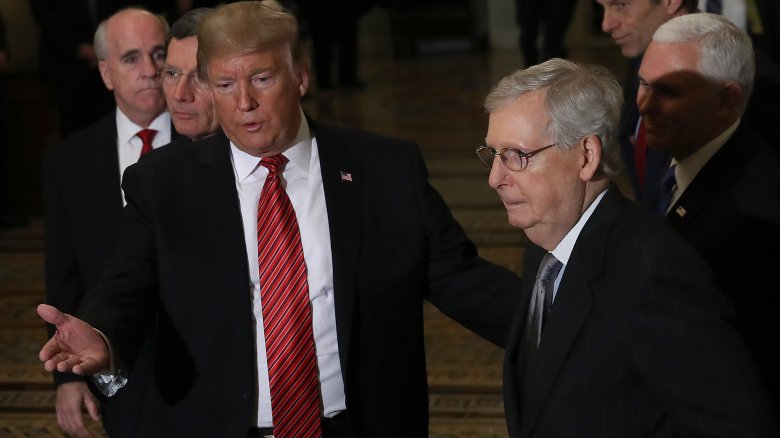 mitch mcconnell trump senate