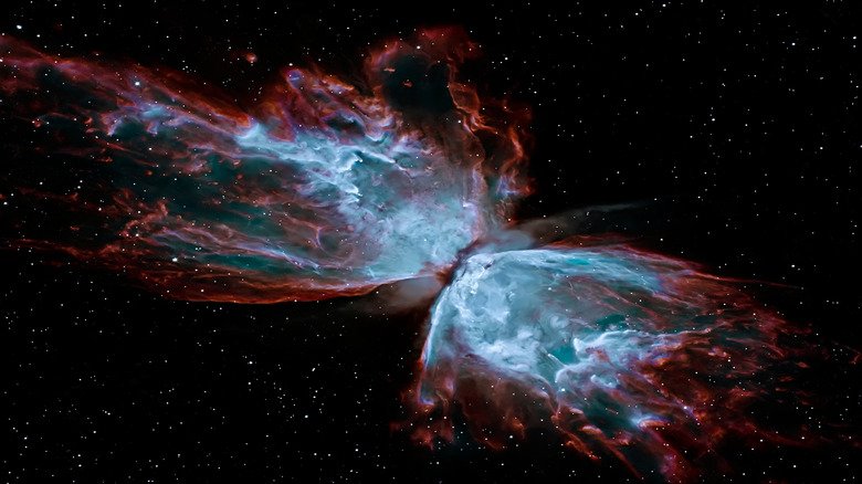 colorful nebula in outer space