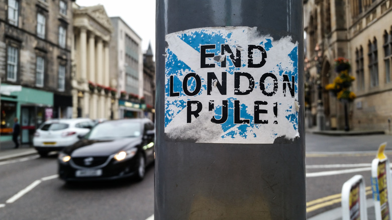 Scottish independence poster