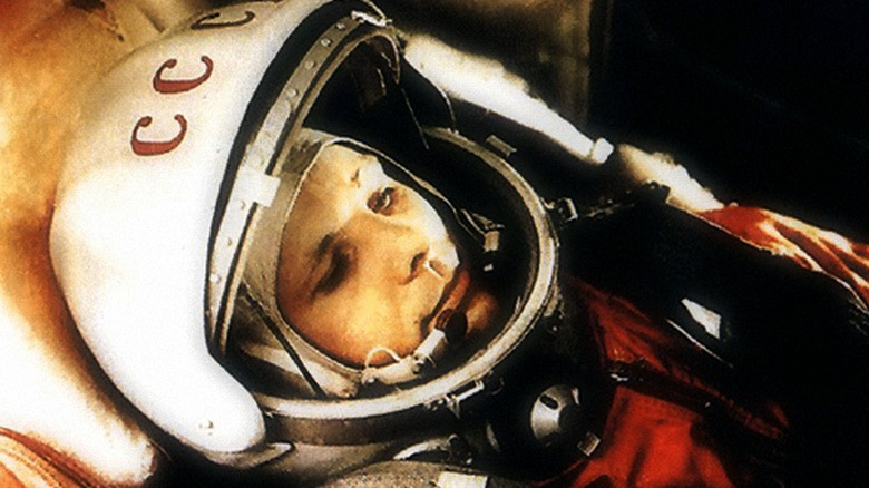 Yuri Gagarin, first man in space