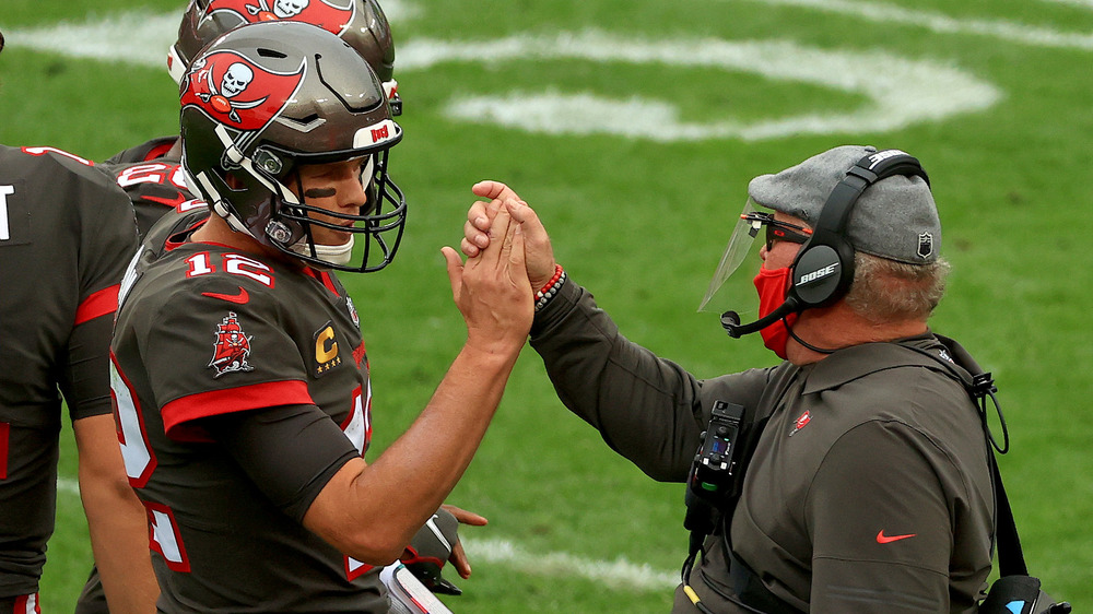 Tom Brady and Bruce Arians